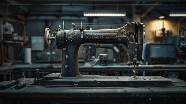 Machine à coudre piqueuse plate industrielle : qualité et précision