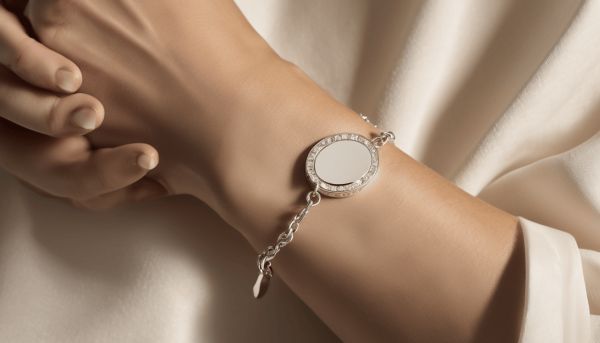 Réalisez un bracelet femme en argent personnalisé pour un cadeau unique