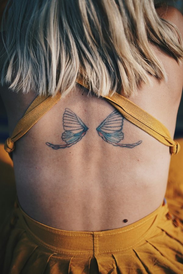 Découvrez la signification d'un tatouage papillon